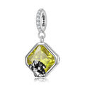 S925 Sterling Silver Cow Dangle Charm Cute Farm Animal Pendant Bead For DIY Charm Bracelet Necklace Jewelry Gift