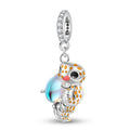Skull Chief Charm 925 Sterling Silver Enamel Stone Pendant Bead For DIY Charm Bracelet Necklace Gothic Jewelry Gift