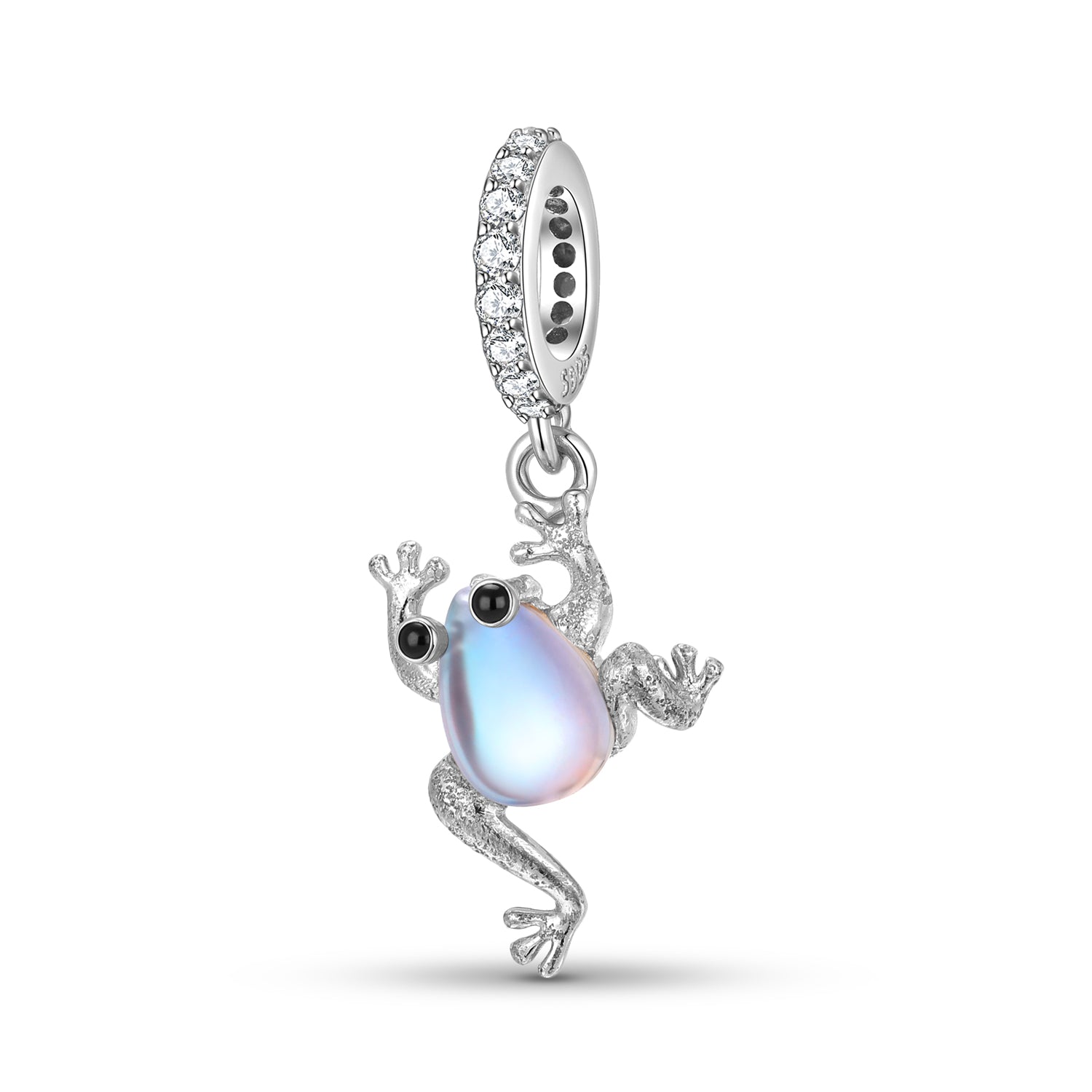 Panda Fairy Charm 925 Sterling Silver Enamel Pendant Bead For DIY Charm Bracelet Necklace Cute Jewelry Gift
