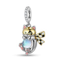 Basketball Panda Charm 925 Sterling Silver Pendant Bead For DIY Charm Bracelet Necklace Cute Animal Jewelry Gift