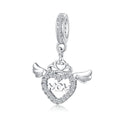 Candy Monster Charm 925 Sterling Silver Matte Pendant Bead For DIY Charm Bracelet Necklace Halloween Jewelry Gift