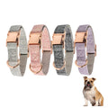 Nylon Durable Dog Collar Outdoor Walking Adjustable Cat Necklace Collar