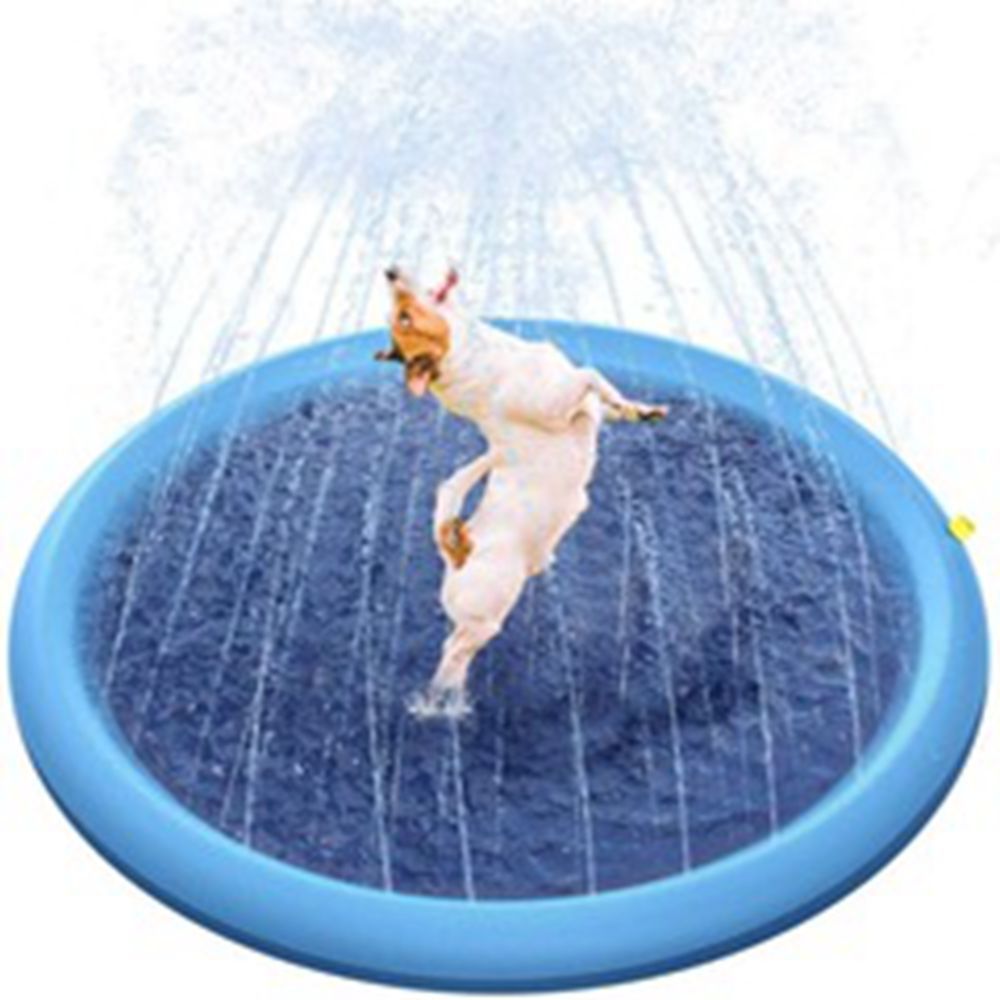 Pvc Pet Spray Pad Thickened Pvc Pet Non-Slip Mat Outdoor Dog Kids Sprinkler Pad