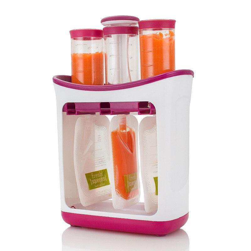 Baby Food Squeezer Press Squeezer Toddler Food Processors Fruit Extractor