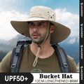 Bucket Hat Cowboy Hat Summer Sunshade Men Big Brim Sunhat Sunscreen Fishing Hat
