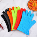 Gloves Heart-Shaped Silicone Gloves Microwave Oven High Temperature Gloves