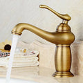 Bathroom Antique European Magic Lamp Faucet Hot And Cold Water Faucet