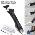 Silicone Scraper Glue Remover Knife Angle Beauty Crevice Spatula Tool