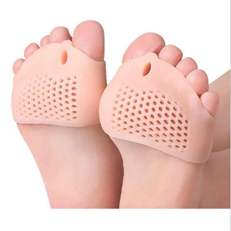Silicone Insoles Forefoot Pads Toe Separator Pain Relief Shoes Insoles