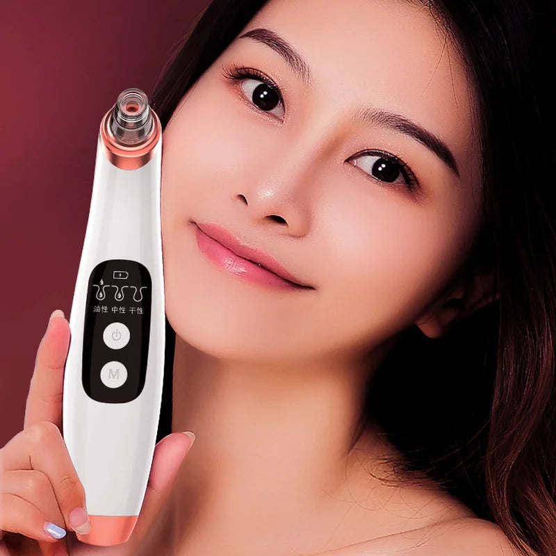 T Zone Beauty Face Cleaner Extractor Skin Care Wireless Blackhead Remover