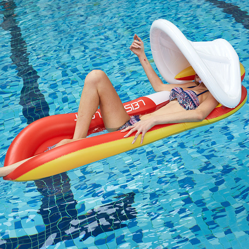 Inflatable Mattresses Floating Row Swimming Party Beach Water Pool Float Lounger Chair