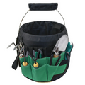 10Pcs Round Storage Bag Large Capacity Garden Trimmer Bucket Tools Bags