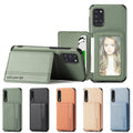 Leather Mobile Phone Back Flip Wallet Cases Cover For Samsung S21 S30 Ultra Plus