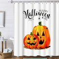 Halloween Pumpkin Trick or Treat Shower Curtains
