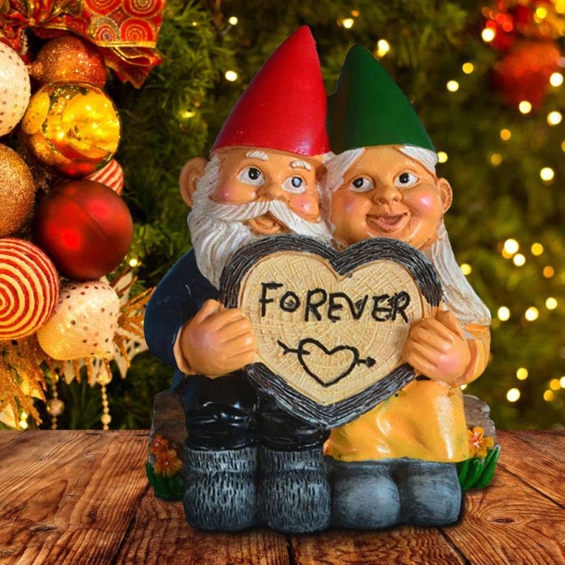 Hug Heart Resin Home Garden Couple Couple Love Ornaments Handicraft Decoration