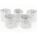 20Pcs Gold Silver Napkin Ring Chairs Buckles Wedding Event Decoration Crafts