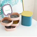 Multifunctional Rotating Jewelry Storage Box