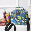 Waterproof Picnic Lunch Bag Portable Oxford Canvas Tote  Food Storage