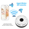 Security Camera 360 Degree Panoramic Fisheye  Night Vision Camera