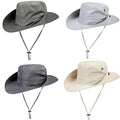 Solid Color Bucket Hat UV Protection Fishing Hat
