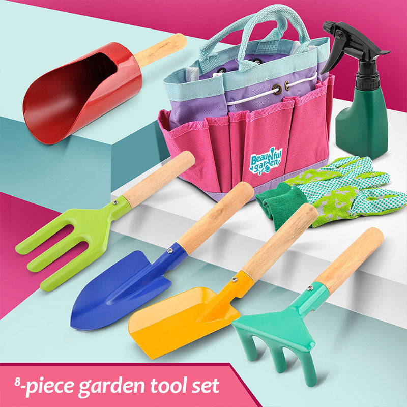3/5/8PCS Kids Gardening Tool Sets Children Garden Hand Shovel Kit