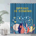 Oil Painting Graffiti Art Shower Curtains Home Decor
