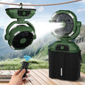 Portable Spray-Cooling Camping Fan