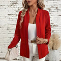 Fashionable Solid-color Cardigan Jacket