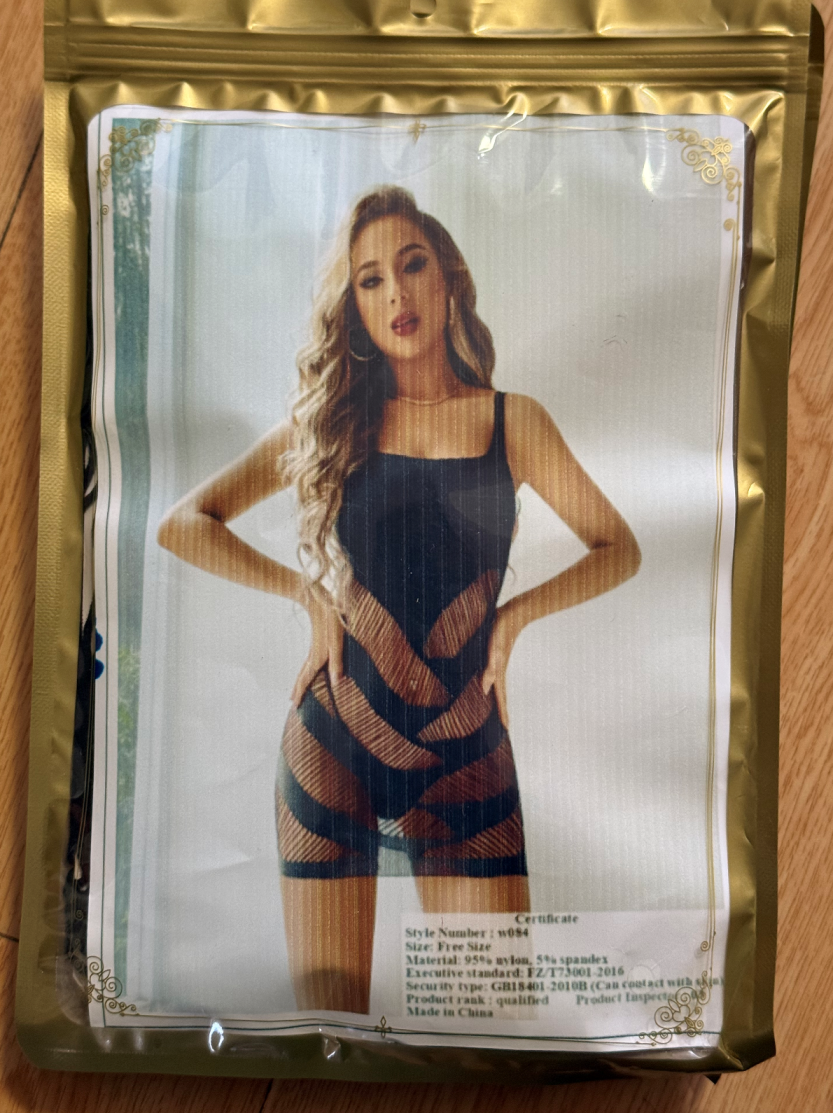 Women Striped Fishnet Bodysuit Shorts One Piece Sheer Mesh Sleeveless Cami Bodycon Romper Sexy Lingerie Club Night Outfit Free Size