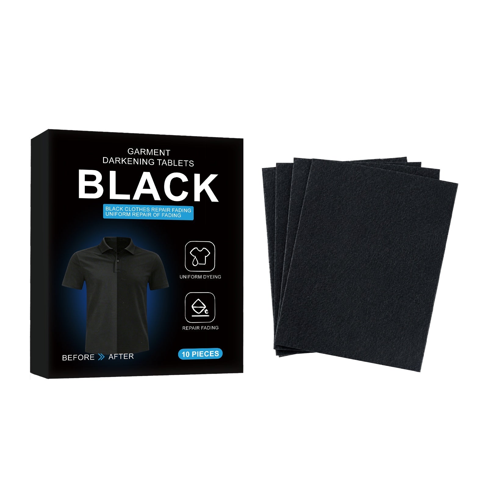 Black Garment Darkening Tablets