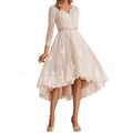 Summer Plus-Size Fashionable Long-Sleeve Bridal Wedding Dress