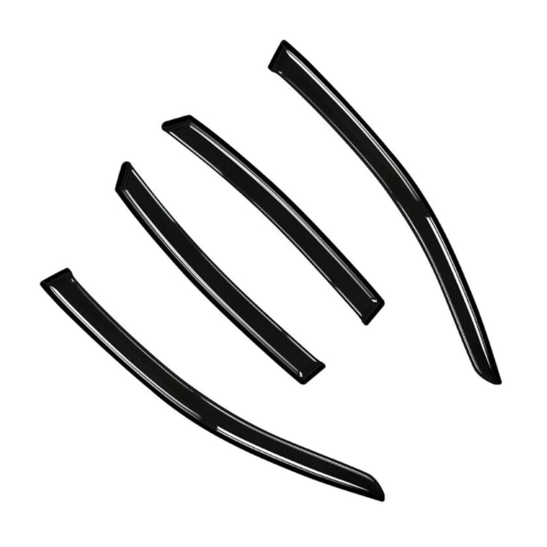 4pcs Out Channel Style Sun Rain Window Visors Visor For 794023