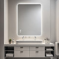 Rectangular Backlit Mirror Bathroom 24 X36