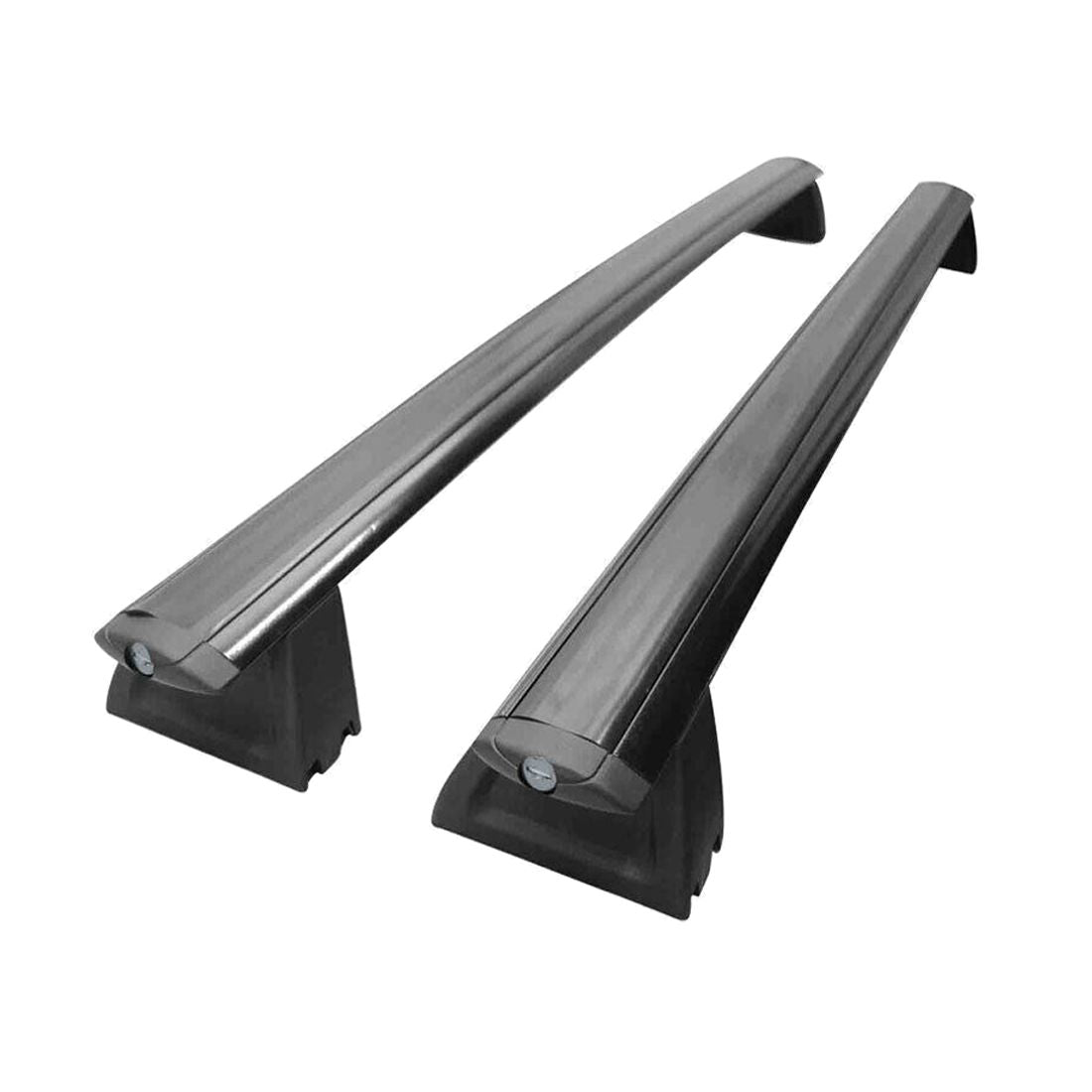 Fit 11-22 J Eep Grand Cherokee Lock Key OE Style Cross Bar Roof Rack Rail Carrier