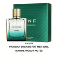 EAU DE PARIS SPORT Men's Eau De Toilette 50ml - Marine Woody Notes
