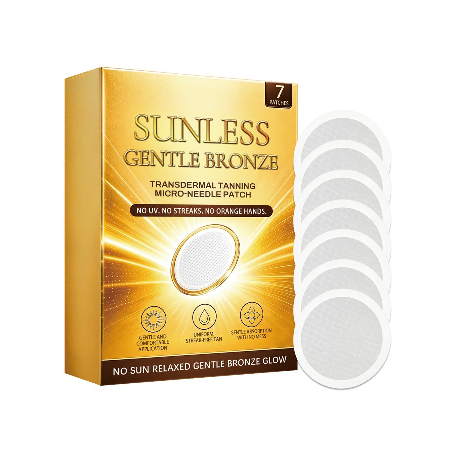Transdermal Tanning Microneedle Patch