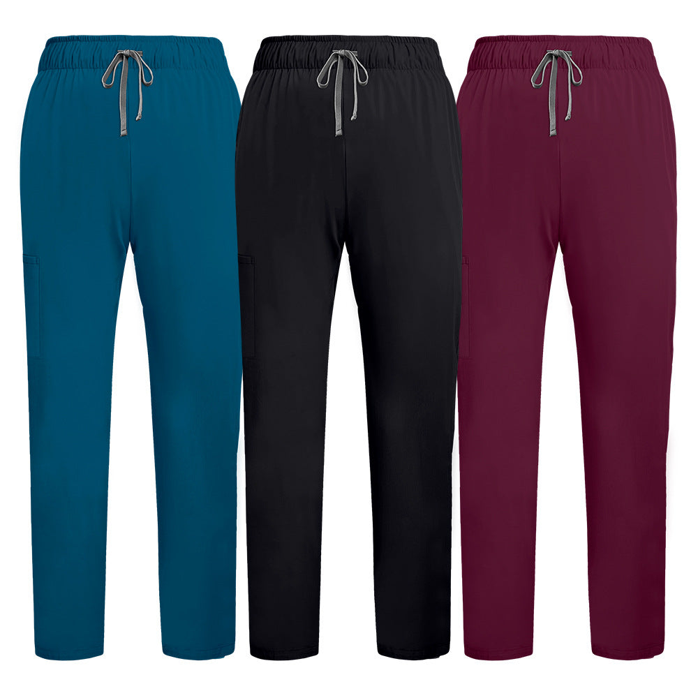 Comfortable Elastic Waist Nurse Pants