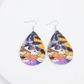 Halloween Party Womens Costume Earrings Skull