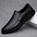 Large-size Mens Leather Shoes Trendy British Style