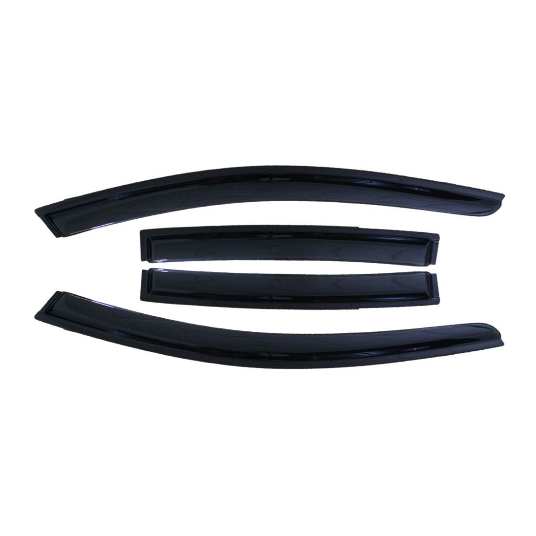 4pcs Out Channel Style Sun Rain Window Visors Visor For 94215