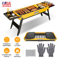 1Pc Portable Folding Charcoal Grill Stainless Steel Camping BBQ Grill With Side Panels Compact Tabletop Barbecue Grill With Carry Handle For Picnic Beach Travel