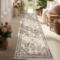 Cashmere-look Washed Rug For Bedside Area