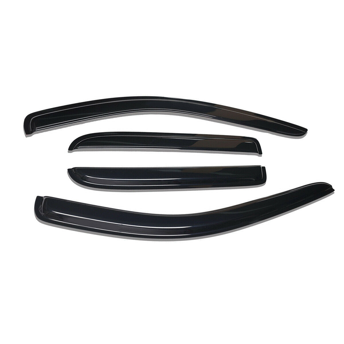 4pcs Out Channel Style Sun Rain Window Visors Visor For 894089