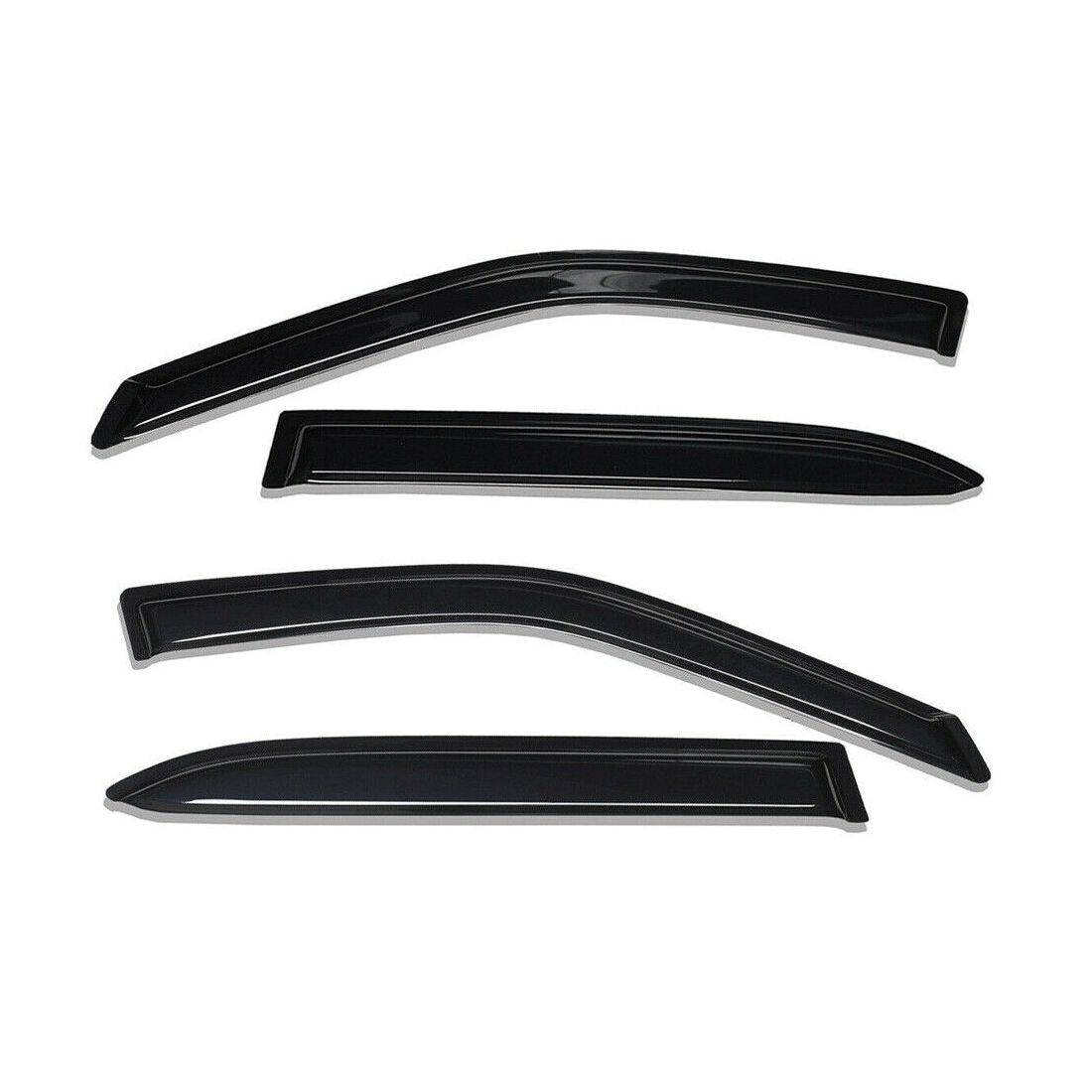 4pcs Out Channel Style Sun Rain Window Visors Visor For 94313