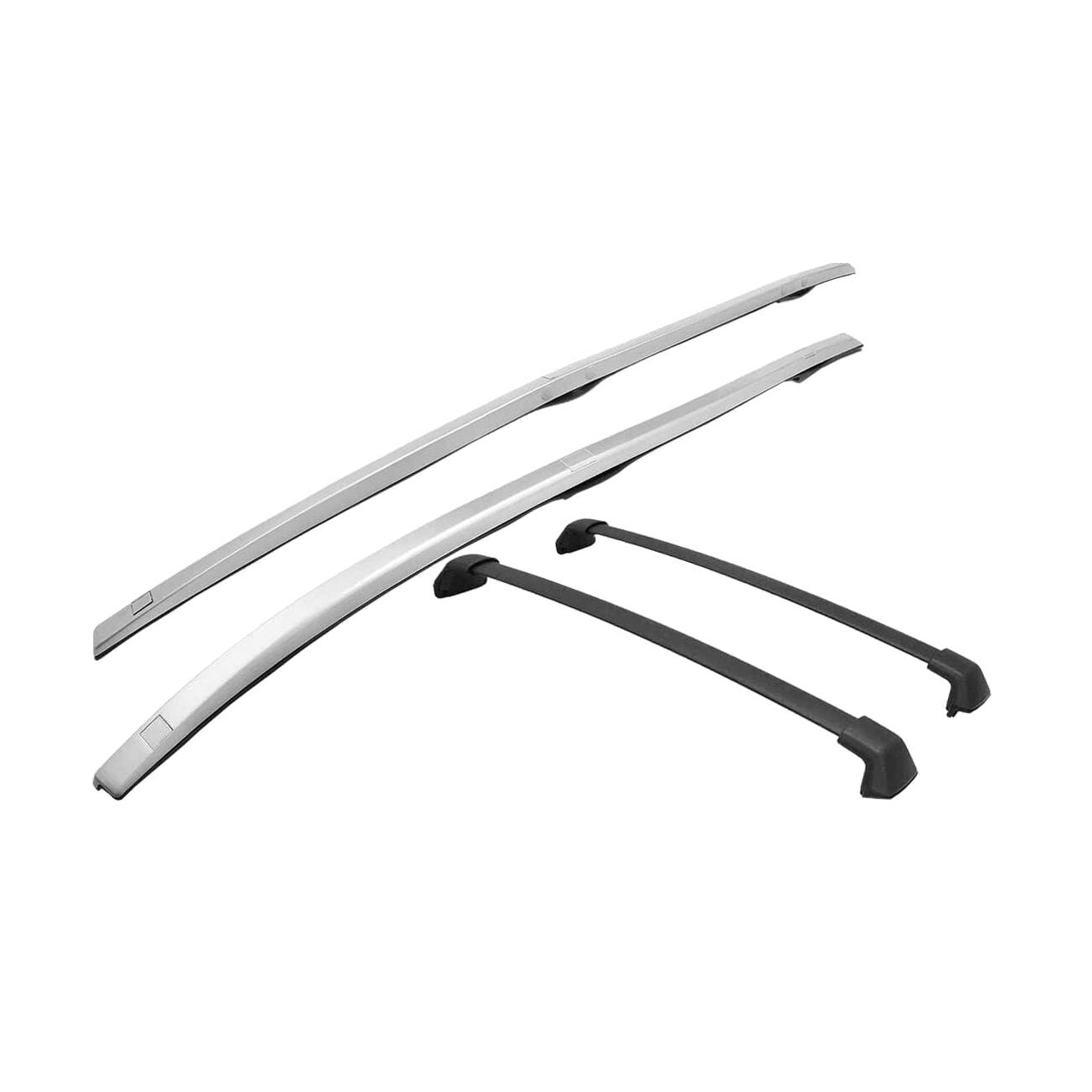 For 12-16 CR-V Touring 4Pcs Roof Rack Cross Bars - Side Rails Luggage Carrier