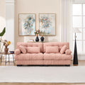 Cloud Couch Modular Sectional Sofa, Modern Loveseat Sectional Couches For Living Room,Deep Seat Modular Couch With Armrests Pillows,Comfy Advanced Flannelette Sofa For Bedroom 4pillow