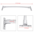 For 2015-2021 Murano S Sport Utility Roof Rack Rails Cross Bars Silver Aluminum