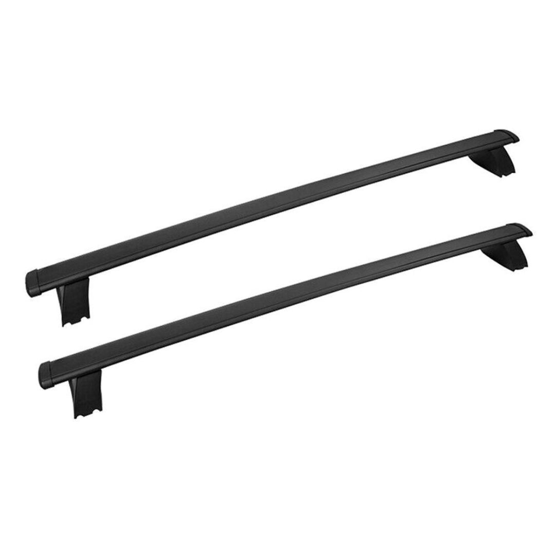For 22 Grand Cherokee WK Wk Black Roof Rack Cross Bar Cargo Carrier-Aluminum