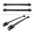 For 2007-2017 J Eep Patriot OE Style Top Roof Rack Bar 2Pcs Set Black Crossbar