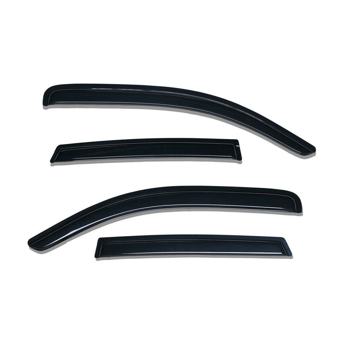 4pcs Out Channel Style Sun Rain Window Visors Visor For 94364